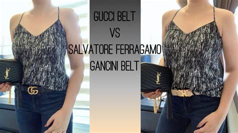 ferragamo belt vs gucci women|ferragamo vs gucci.